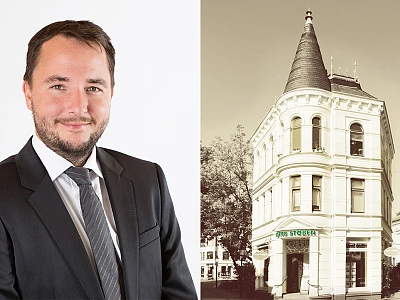 Patrick Stöben und die Filiale Neumünster