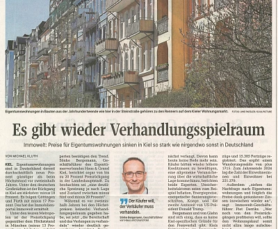 Es gibt wieder Verhandlungsspielraum