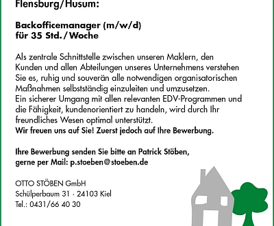 Backoffice Flensburg Husum