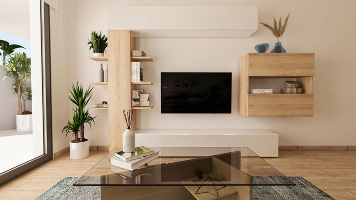 Moderne Penthouse-Wohnungen mit 1 Schlafzimmer, 1 Bad und Dachterrasse in Wohnanlage mit Gemeinschaftspool nur 1.500 m vom Strand