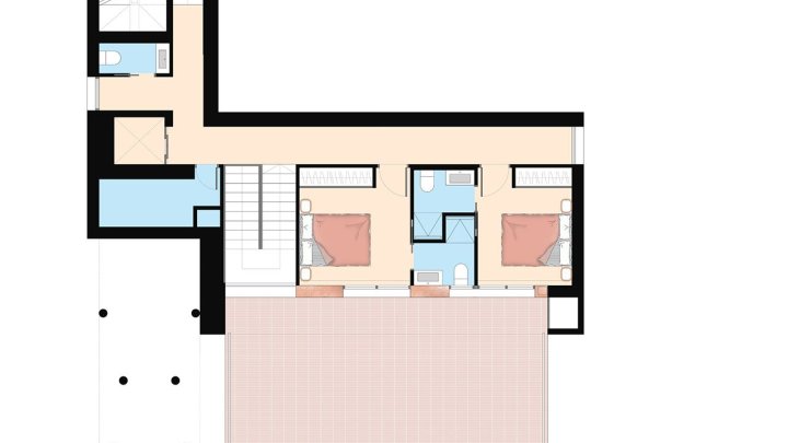 Großzügige und exklusive Villen mit 3 Schlafzimmern, 3 Bädern, Gäste-WC, Infinity-Pool, Garage/Keller und Meerblick