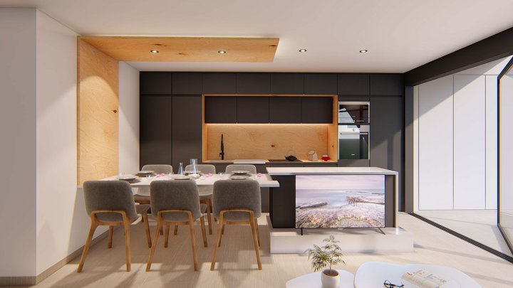 Fantastische Penthouse-Wohnungen mit Meerblick, Privatpool und Dachterrasse in wunderschöner Anlage mit beheiztem Innenpool und Sauna