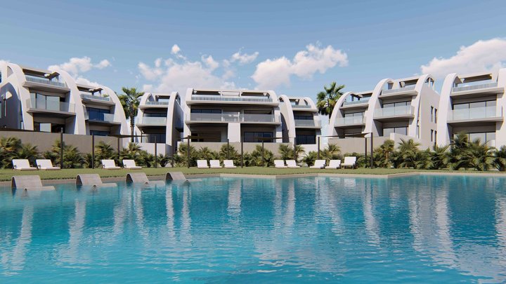 Fantastische Penthouse-Wohnungen mit Meerblick, Privatpool und Dachterrasse in wunderschöner Anlage mit beheiztem Innenpool und Sauna