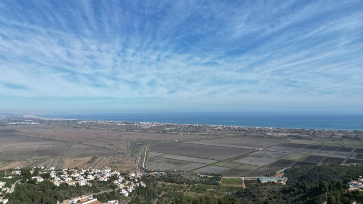 Einzigartige Villa mit grandiosem Weitblick auf das Meer und die Berge in Monte Pego