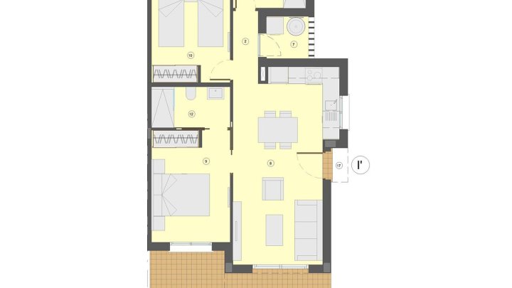 Moderne Doppelhaushälften mit 2 Schlafzimmern, 2 Bädern und Gemeinschaftspool in wunderschöner Umgebung