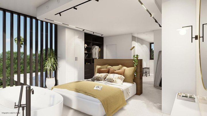 Fantastische Villen mit 4 Schlafzimmern, 3 Bädern, Gäste-WC, Garage und privatem Infinity-Pool