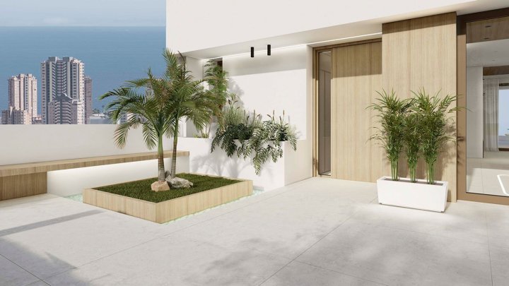 Exklusive und großzügige Villen mit 3 Schlafzimmern, 3 Bädern, Gäste-WC, Garage, großem Souterrain, Privatpool und Meerblick