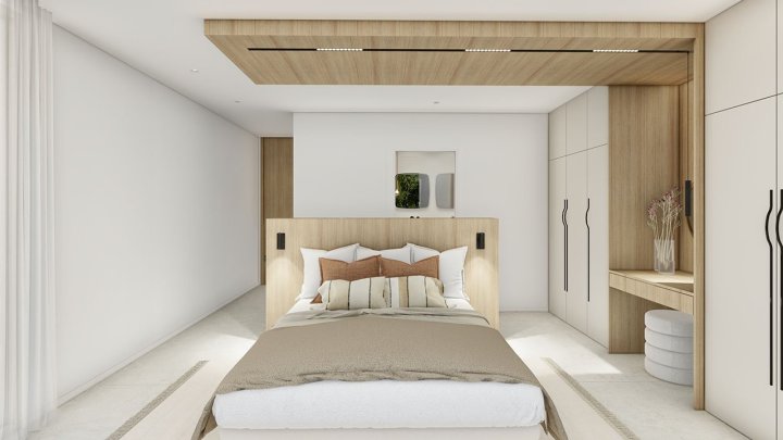 Exklusive und großzügige Villen mit 3 Schlafzimmern, 3 Bädern, Gäste-WC, Garage, großem Souterrain, Privatpool und Meerblick
