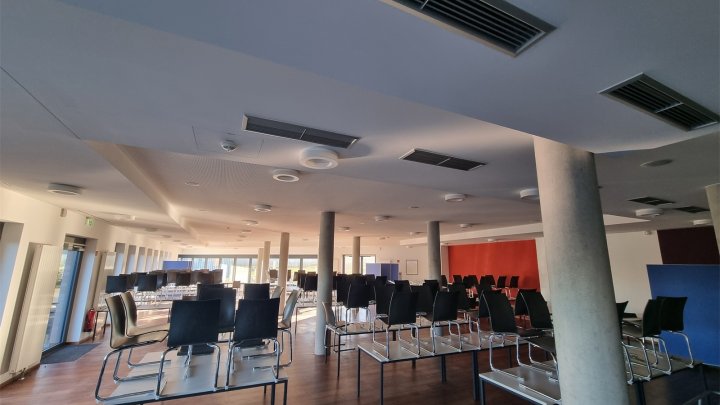 Gastronomie, Events oder Schulungen im modernen Bürotower bei Rendsburg! OTTO STÖBEN!