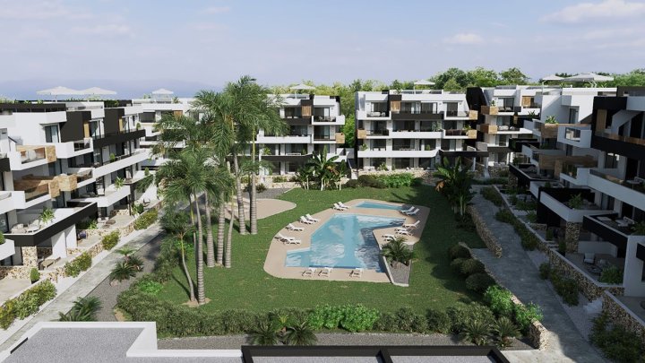 Appartements mit 2 Schlafzimmern und 2 Bädern in abgeschlossener Anlage mit Gemeinschaftspool, Fitnessraum, Sauna und Jacuzzi