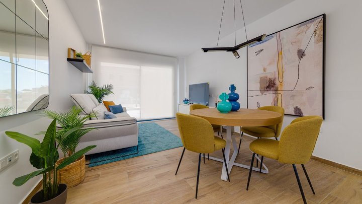 Komfortable Wohnungen mit 3 Schlafzimmern, 2 Bädern, Tiefgaragenstellplatz und Gemeinschaftspool Nähe Roda Golf & Beach Resort
