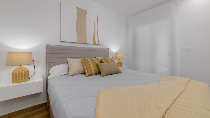 Komfortable Wohnungen mit 3 Schlafzimmern, 2 Bädern, Tiefgaragenstellplatz und Gemeinschaftspool Nähe Roda Golf & Beach Resort