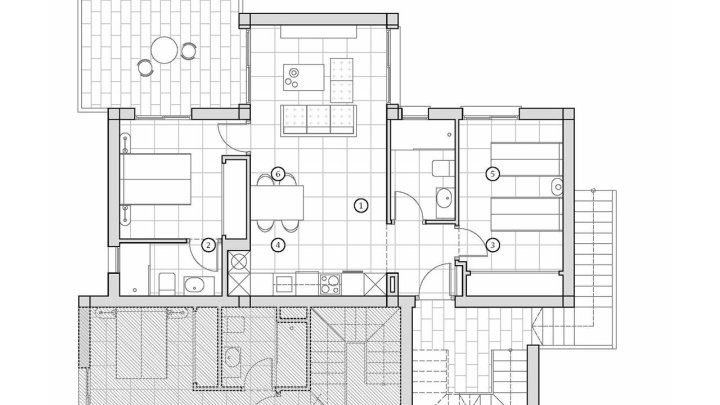 Obergeschoss-Appartements mit 2 Schlafzimmern 2 Bädern, Dachterrasse und Gemeinschaftspool in sehr schöner Golfanlage