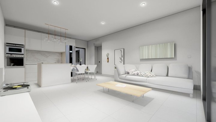 Moderne Villen mit 2 Schlafzimmern, 2 Bädern, Dachterrasse und Privatpool