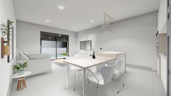 Moderne Villen mit 2 Schlafzimmern, 2 Bädern, Dachterrasse und Privatpool