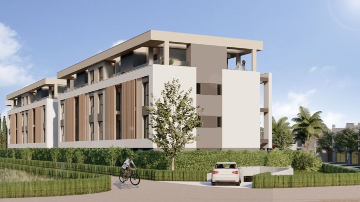 Fantastische Wohnungen mit 3 Schlafzimmern, 2 Bädern, Tiefgaragenstellplatz und Gemeinschaftspool im Santa Rosalía Lake and Life Resort