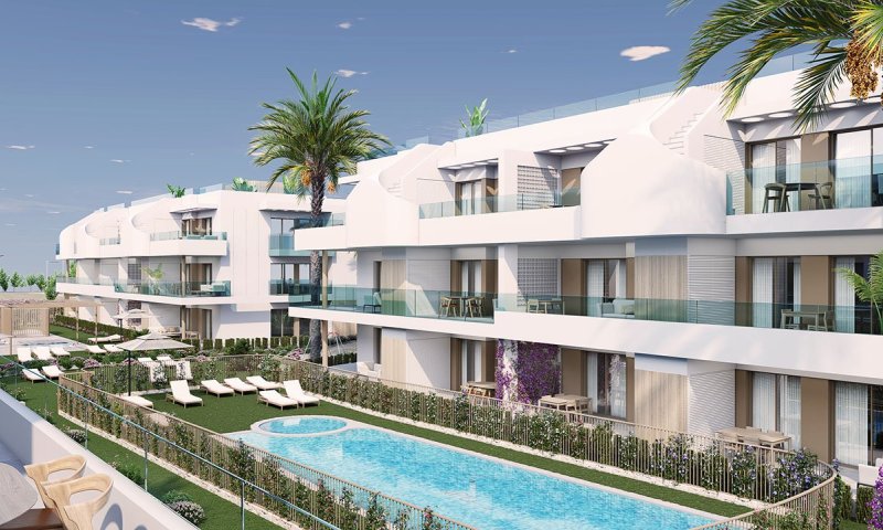 Wunderschöne Wohnungen mit 2 Schlafzimmern, 2 Bädern, Tiefgaragenstellplatz und Gemeinschaftspool