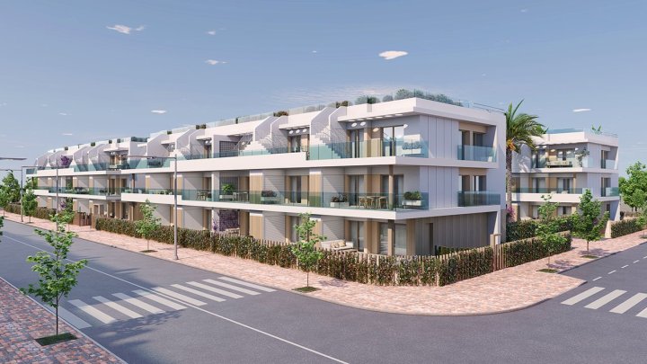 Wunderschöne Wohnungen mit 2 Schlafzimmern, 2 Bädern, Tiefgaragenstellplatz und Gemeinschaftspool