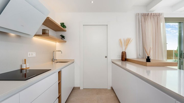 Wunderschöne eingeschossige Villen mit 3 Schlafzimmern, 2 Bädern, Dachterrasse, Privatpool und Kfz-Stellplatz
