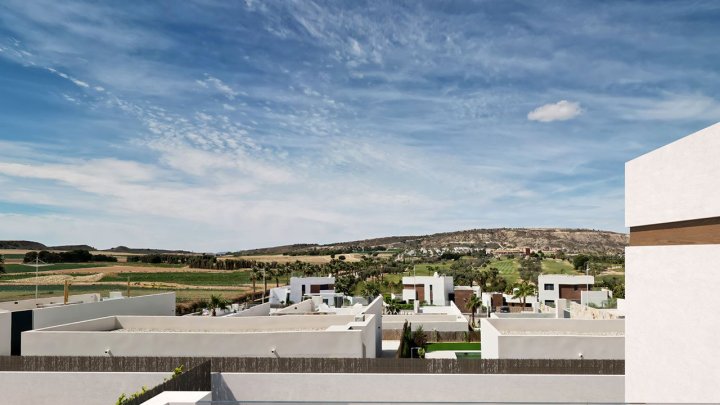 Wunderschöne Villen mit 3 Schlafzimmern, 2 Bädern, Dachterrasse und Privatpool im La Finca Golf Resort