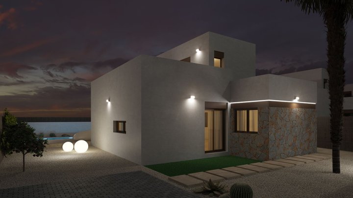 Wunderschöne Villen mit 3 Schlafzimmern, 2 Bädern, Dachterrasse und Privatpool im La Finca Golf Resort