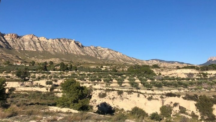 Finca mit einem Grundstück von 17.000 m² und einer Villa zur Fertigstellung von ca. 500 m² in einer sehr schönen Landschaft!