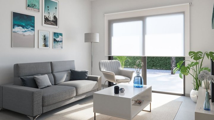 Moderne Reihenhäuser mit 3 Schlafzimmern, 2 Bädern und Gemeinschaftspool in wunderschöner Umgebung