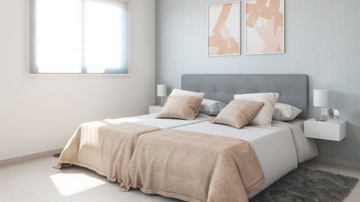 Moderne Reihenhäuser mit 3 Schlafzimmern, 2 Bädern und Gemeinschaftspool in wunderschöner Umgebung