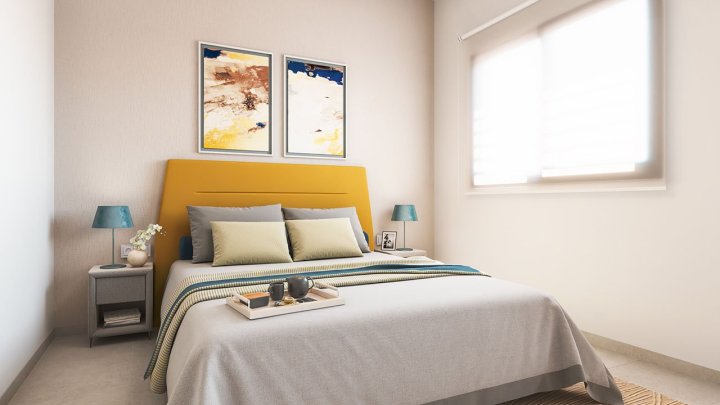 Moderne Reihenhäuser mit 3 Schlafzimmern, 2 Bädern und Gemeinschaftspool in wunderschöner Umgebung