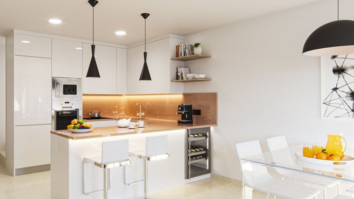 Exklusive Villen mit 3 Schlafzimmern, 2 Bädern, optionaler Dachterrasse, Kfz-Stellplatz und Privatpool in ruhiger Lage am Ortsrand von Benijofar