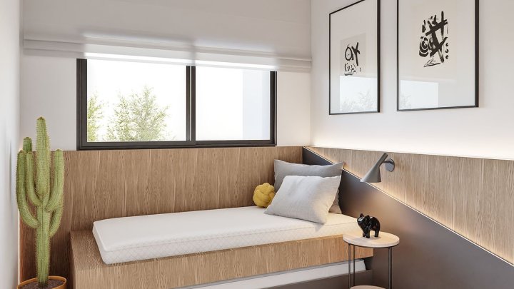Moderne Wohnungen mit 2 Schlafzimmern, 2 Badezimmern, großer Terrasse, Kfz-Stellplatz und Gemeinschaftspool