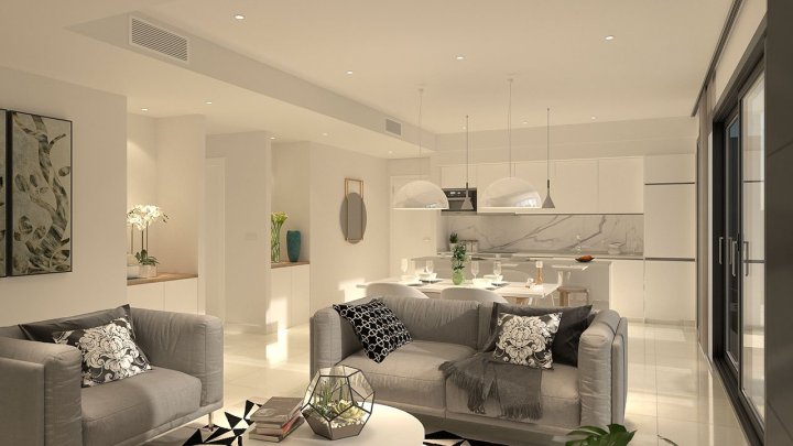 Wunderschöne Villen mit 3 Schlafzimmern, 2 Bädern, Dachterrasse und Privatpool in attraktiver Golfanlage