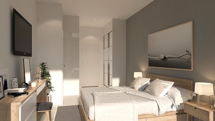 Wunderschöne Villen mit 4 Schlafzimmern, 3 Bädern, Dachterrasse und Privatpool in attraktiver Golfanlage