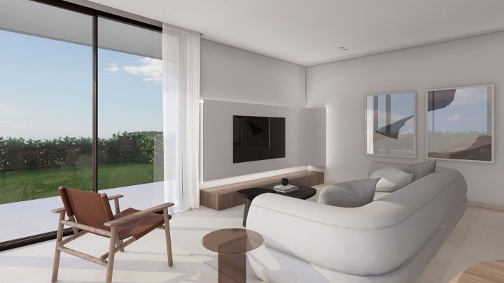Exklusive Villen mit 3 Schlafzimmern, 3 Bädern, Gäste-WC, Keller, Privatpool und Dachterrasse mit Meerblick in wunderschöner Umgebung