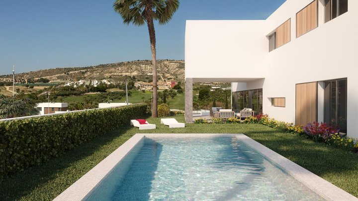 Wunderschöne Villen mit 4 Schlafzimmern, Privatpool und Keller im La Finca Golf Resort