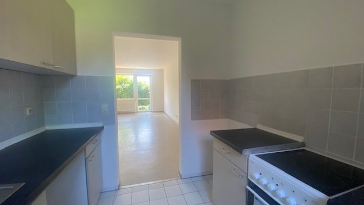 Nur mit WBS!! Schöne Terrassenwohnung: 2 Zimmer im Erdgeschoss - ab sofort - Otto Stöben GmbH