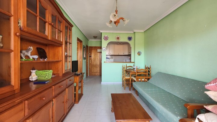 Appartement mit 1 Schlafzimmer, 1 Bad, Tiefgaragenstellplatz und Gemeinschaftspool nur 300 m vom Strand