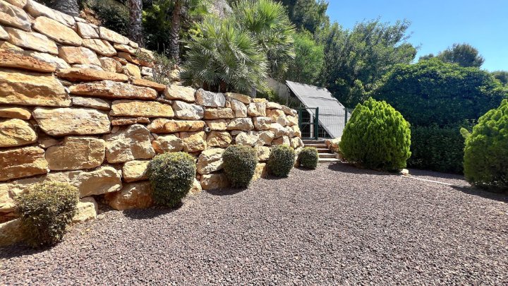 Traumhaft gelegene Luxusvilla in Javea - Südseite Montgo mit vielen Extras und herrlicher Aussicht
