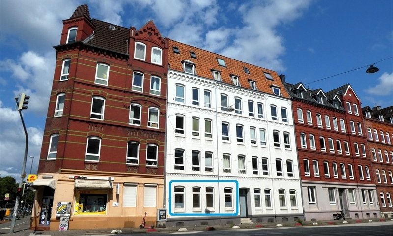 KIEL-SCHREVENTEICH: Bezugsfreie 2-Zimmer-Wohnung in City- und Uninähe (Höhe Städtisches Krankenhaus)
