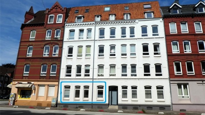KIEL-SCHREVENTEICH: Bezugsfreie 2-Zimmer-Wohnung in City- und Uninähe (Höhe Städtisches Krankenhaus)