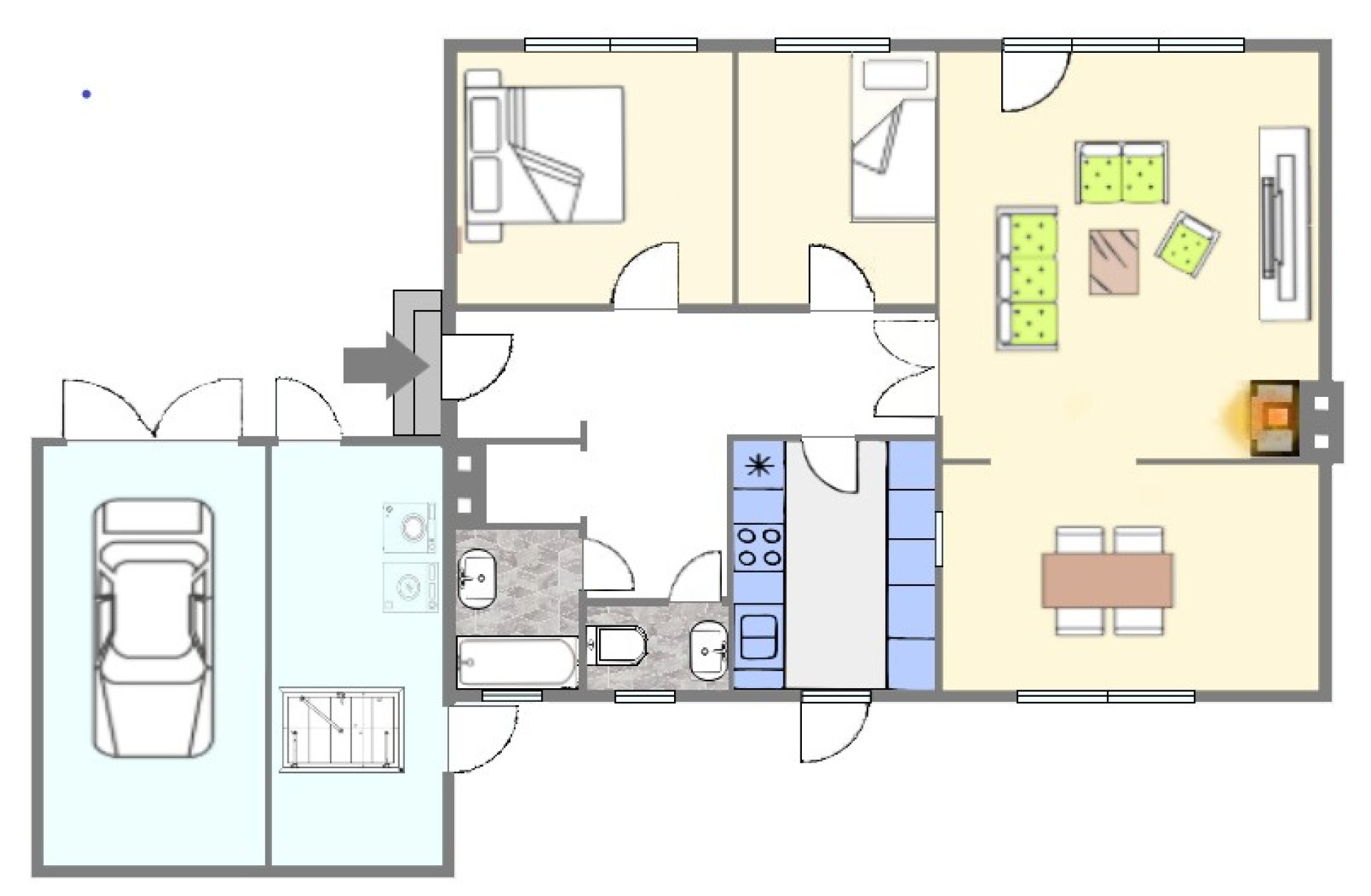 Grundriss schematisch