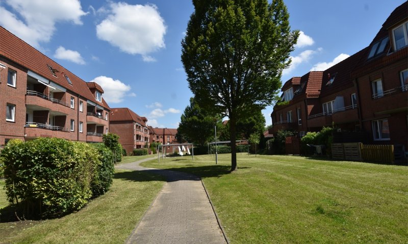NUR WBS: 2,5 Zimmer Wohnung mit Balkon in beliebter Lage in Brunsbüttel mit Balkon Otto Stöben GmbH