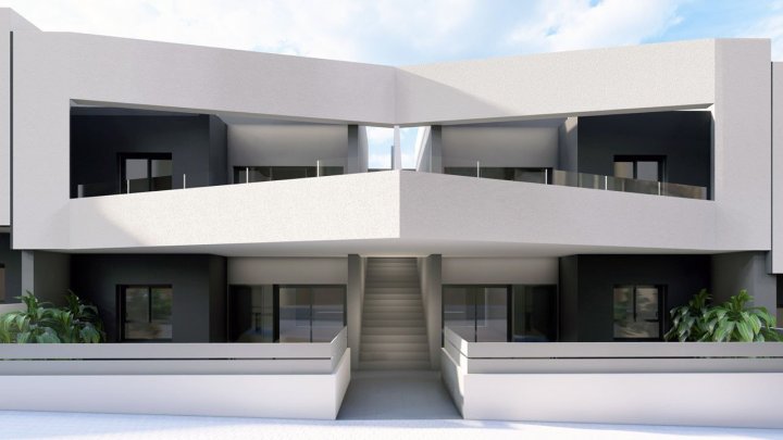 Komfortable Obergeschoss-Wohnungen mit 3 Schlafzimmern, 2 Badezimmern, privater Dachterrasse und Gemeinschaftspool