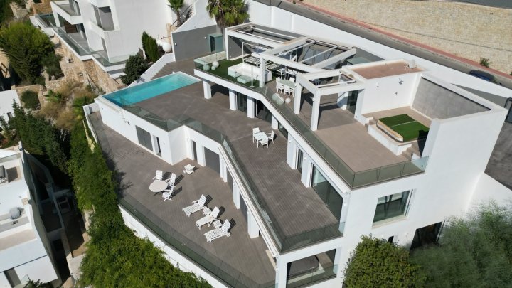 Luxusvilla mit gigantischer Aussicht von Benitachell bis Calpe