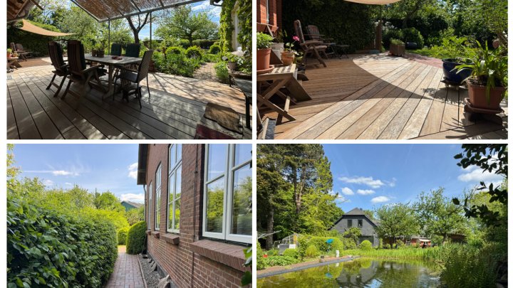 Ehemalige Dorfschule mit historischem Flair, modernem Wohnkomfort und parkähnliche