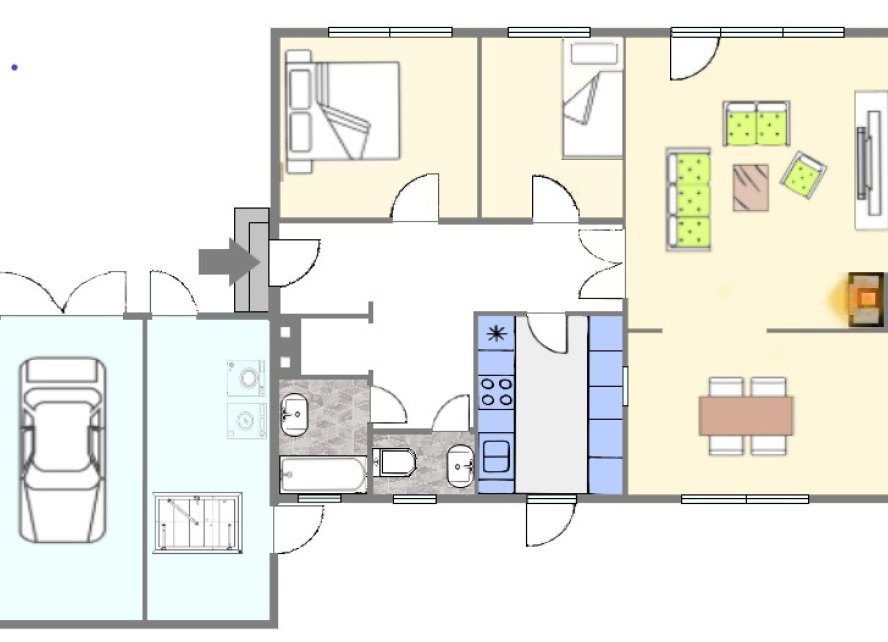 Grundriss schematisch