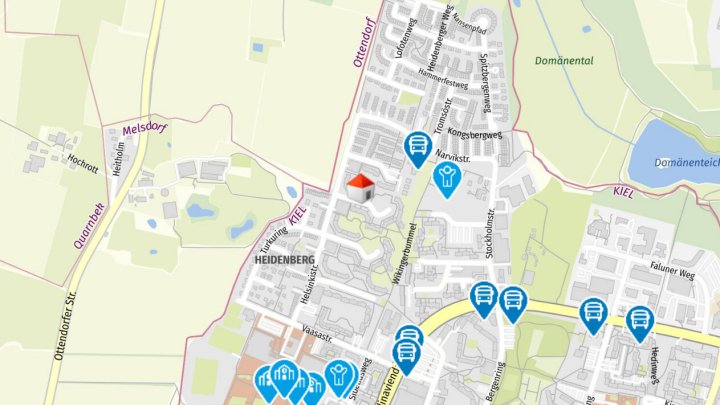 Stellplatz im Parkhaus Helsinkistraße 72 -98 in Kiel zu vermieten! OTTO STÖBEN GmbH