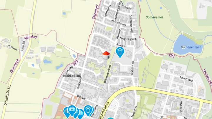 frisch sanierte 3,5-Zi-Wohnung in der Helsinkistr. 96 in Kiel zu vermieten! Otto Stöben GmbH