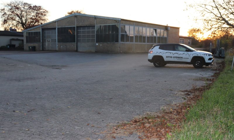 Werkhalle mit Büro und Lager im Ostseebad Schönberg – für Käufer provisionsfrei! OTTO STÖBEN!