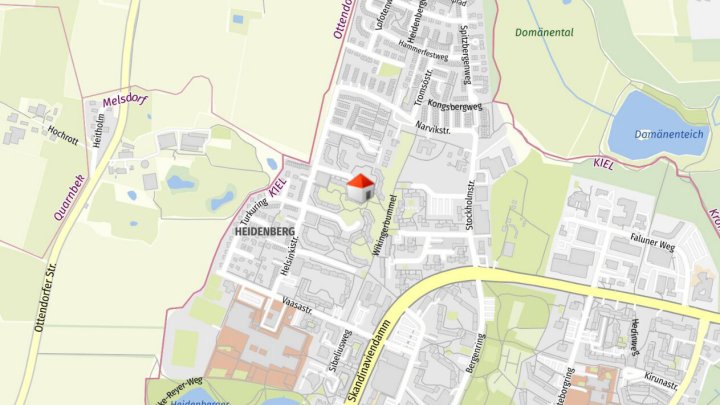 Frisch sanierte 2-ZW in der Helsinkistr. 84 in Kiel zu vermieten! Otto Stöben GmbH